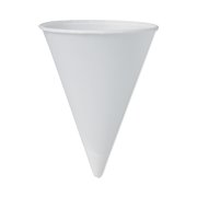 Dart Cone Water Cups, Cold, Paper, 4oz, PK200 4BR